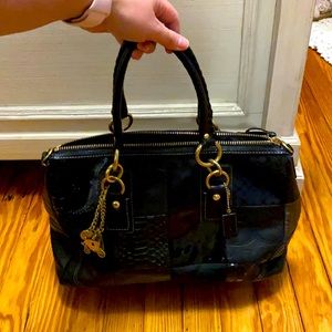 Coach bag. Black. Used.